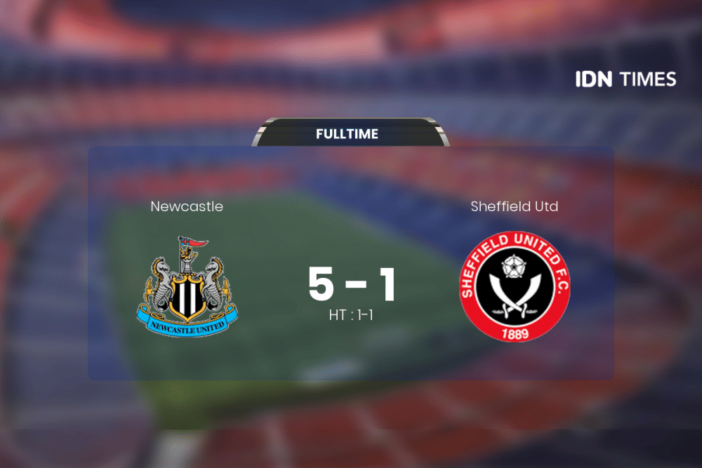 Newcastle Curi Poin Penuh Atas Sheffield Utd