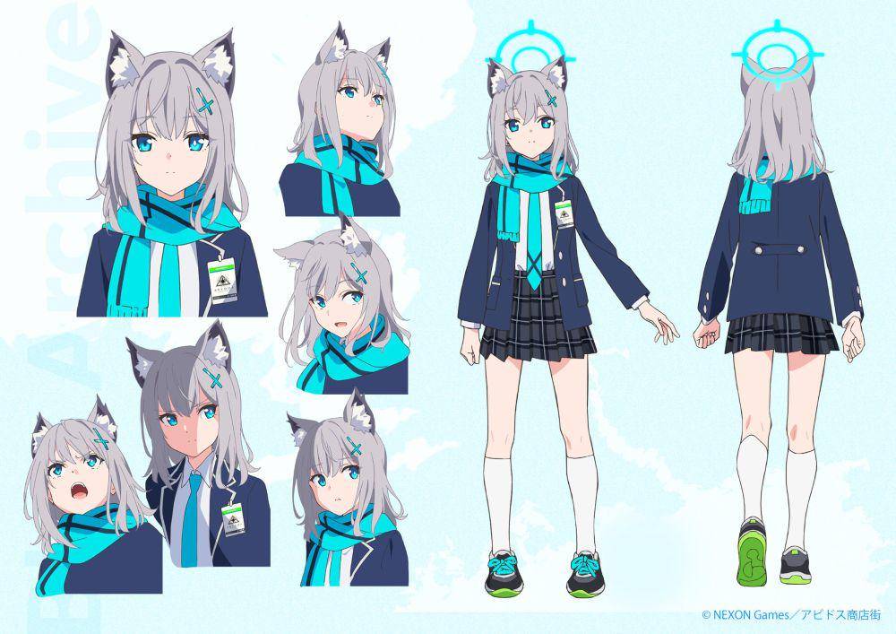 Penampilan Shiroko yang stylish. twitter.com/BlueArchive_TV