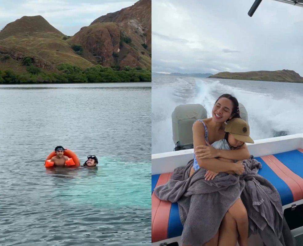 potret Andien Aisyah dan keluarga di Labuan Bajo (instagram.com/andienaisyah)