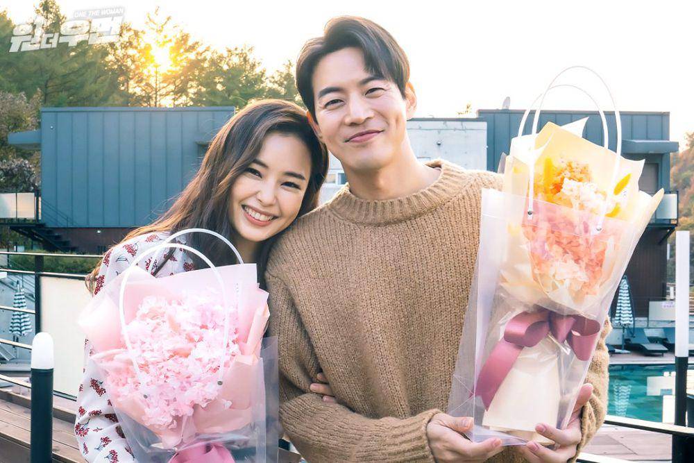 Honey Lee dan Lee Sang Yoon (soompi.com/One the Woman)