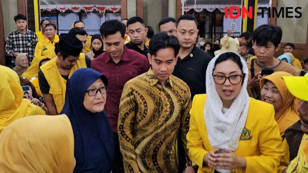 Hadiri Halalbihalal di Solo, Gibran Bantah jadi Kader Golkar