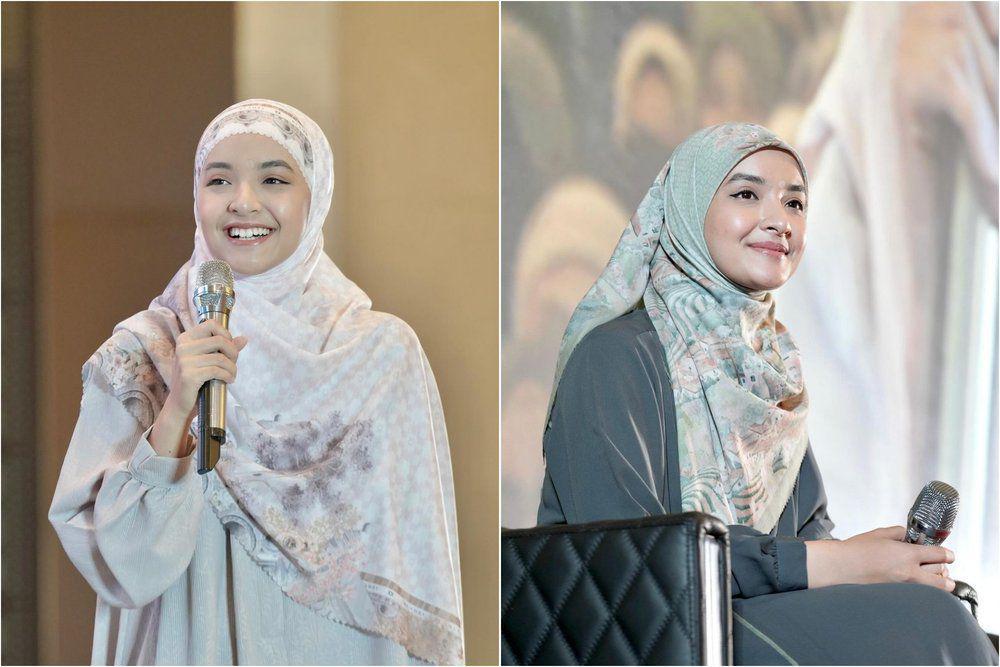8 Potret Nabila Ishma di Acara Sharing Time Ustadz Hanan Attaki