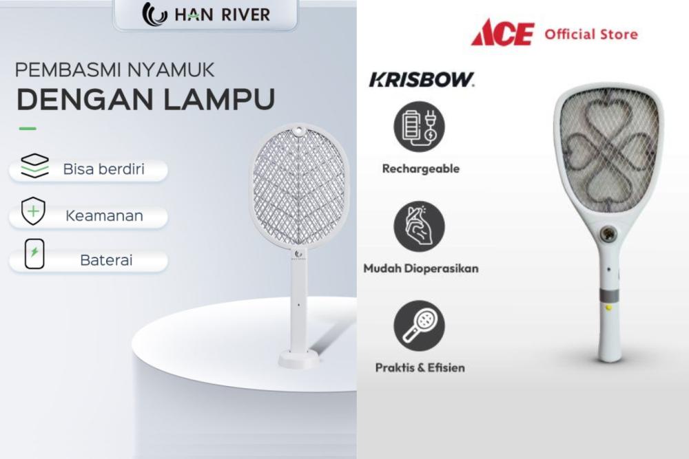 7 Rekomendasi Raket Nyamuk yang Punya Fitur Canggih, Cek Harganya!