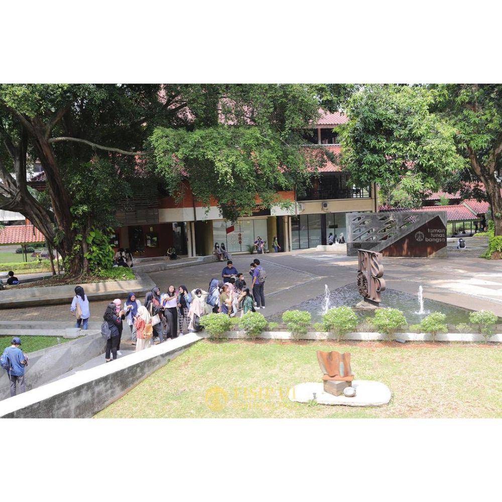 Suasana di gedung FISIP UI (Instagram.com/@fisip_ui)