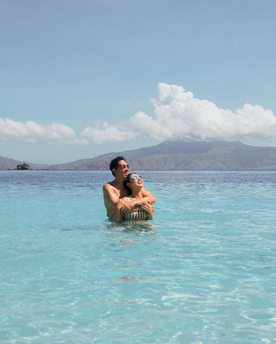 potret Andien Aisyah dan keluarga di Labuan Bajo (instagram.com/andienaisyah)