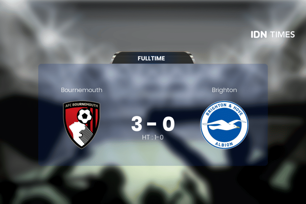 Bournemouth Curi Poin Penuh Atas Brighton
