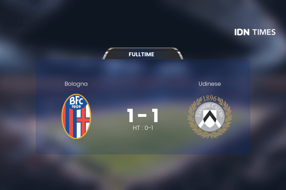 Duel Bologna Vs Udinese Berakhir Antiklimaks