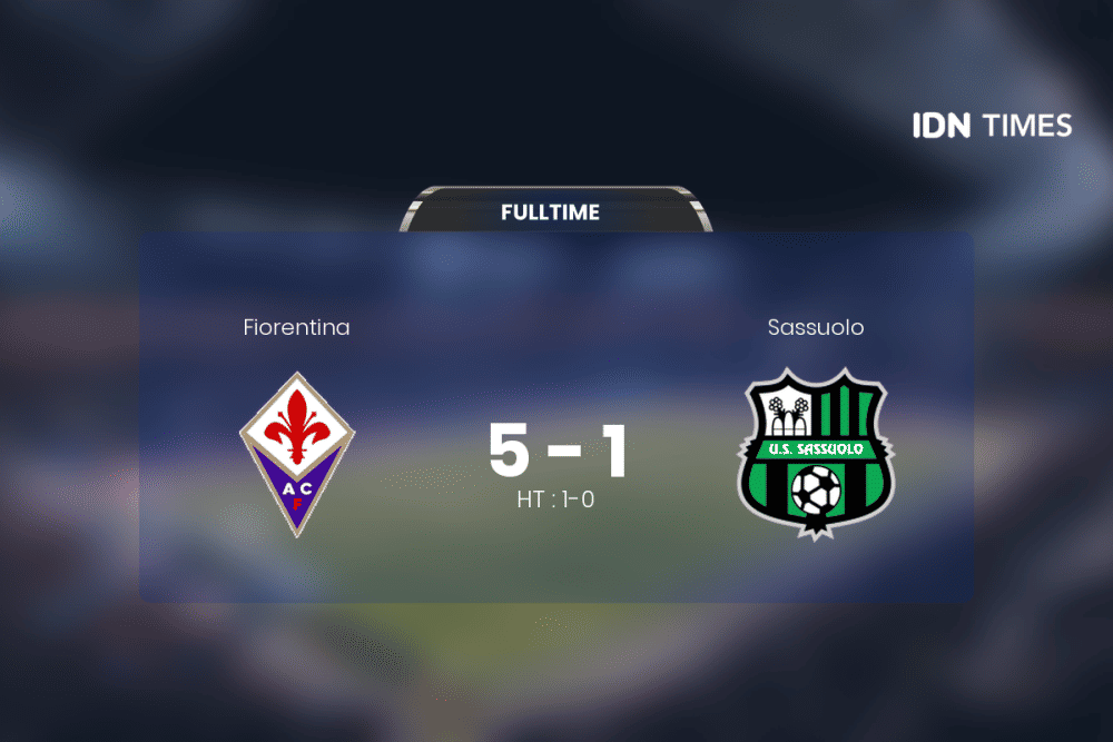 Fiorentina Curi Poin Penuh Atas Sassuolo