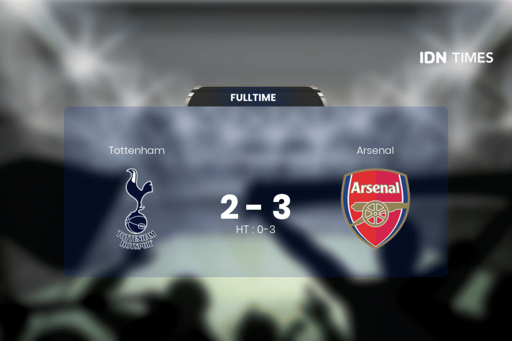 Arsenal Permalukan Tottenham di Kandangnya