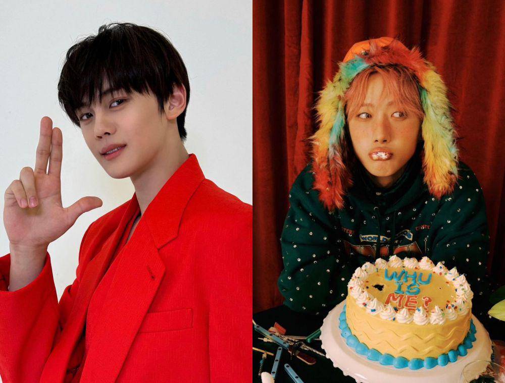 Kim Gyuvin ZEROBASEONE dan Hui PENTAGON (instagram.com/zb1official | instagram.com/huitag_me)