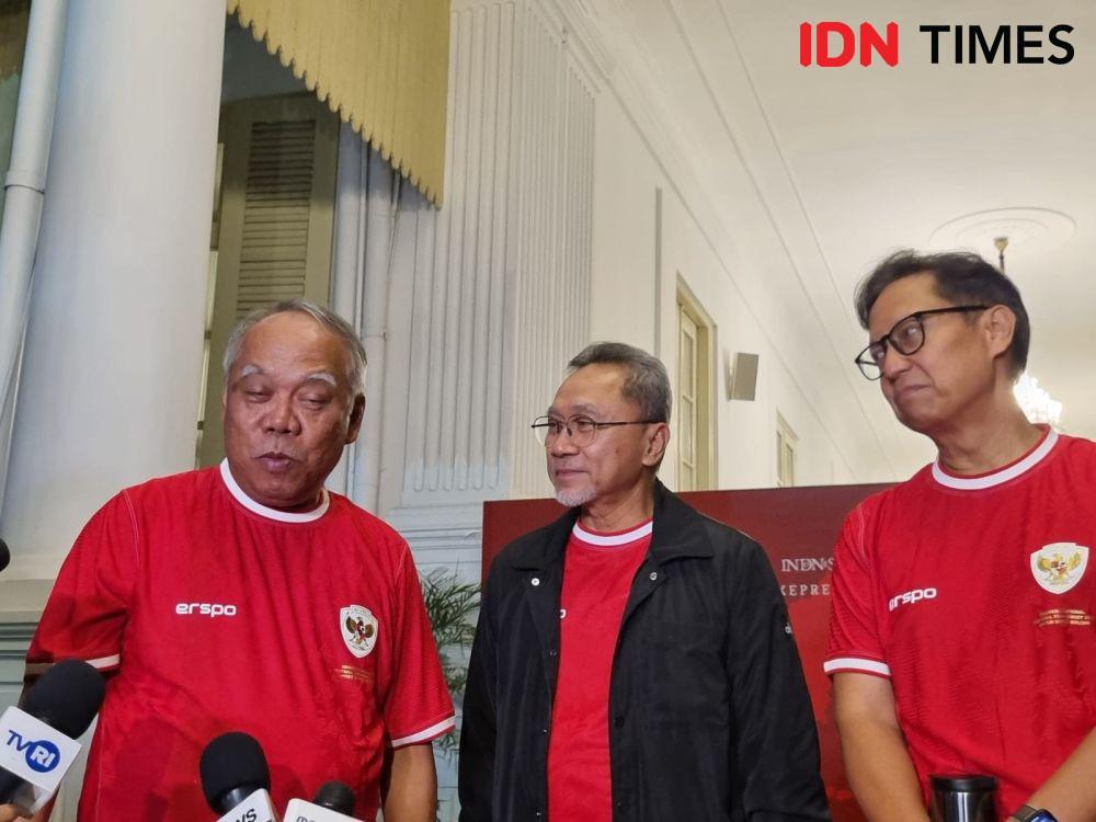 Jokowi Undang Menteri hingga Relawan Nobar Timnas U-23 di Istana