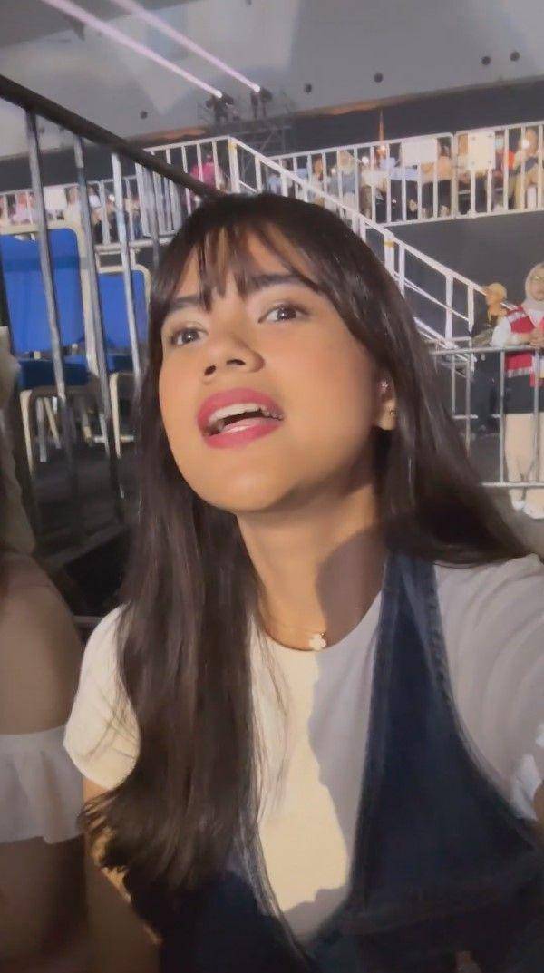 potret Audi Marissa nonton konser IU (instagram.com/audimarissa)