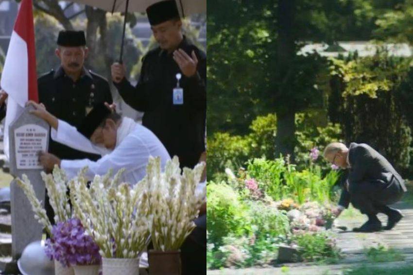 perbandingan Habibie-Ainun dan Baek Hyun Woo-Hong Hae In (dok. MD Pictures/Habibie Ainun | dok. tvN/Queen of Tears)