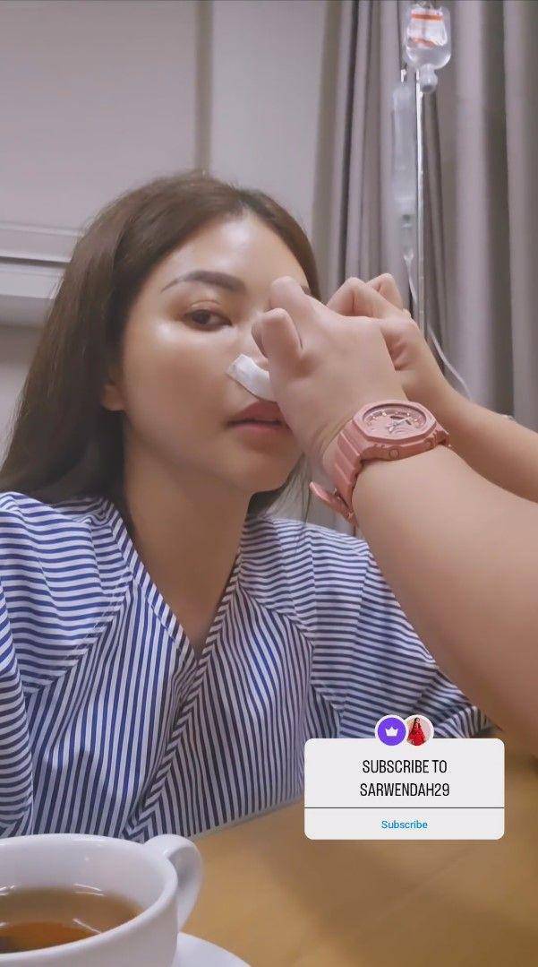potret Sarwendah jalani operasi karena sinus (instagram.com/sarwendah29)