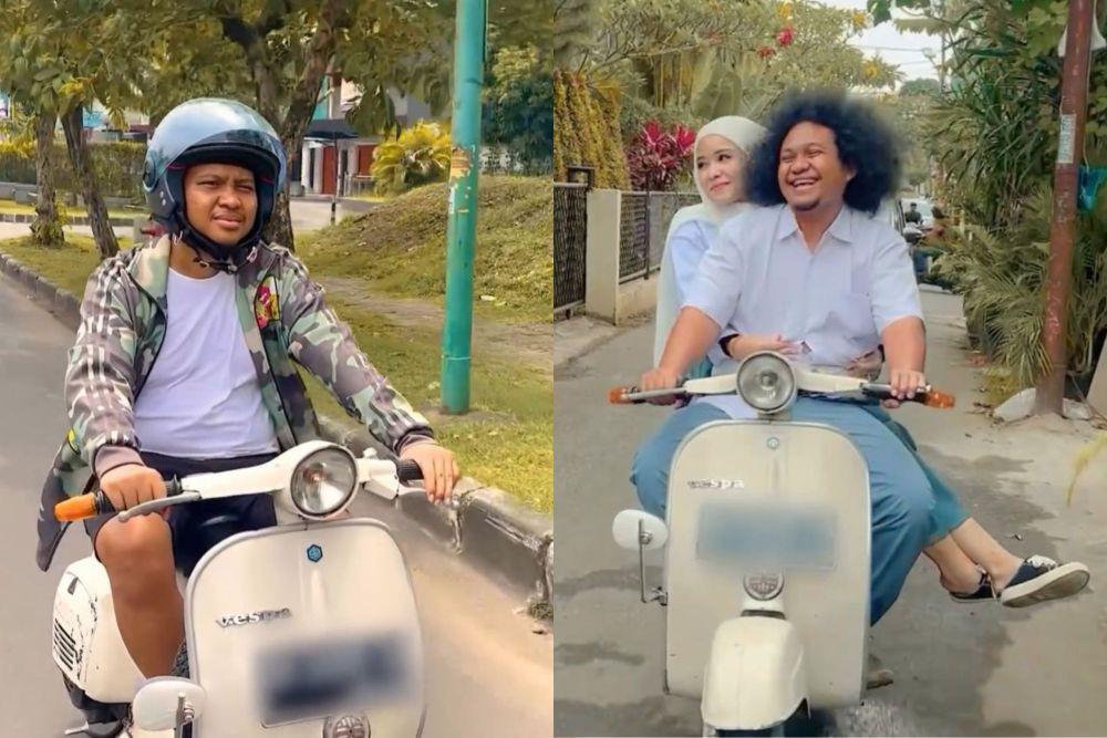 Istri Babe Cabita Lelang Vespa untuk Disumbangkan ke Masjid