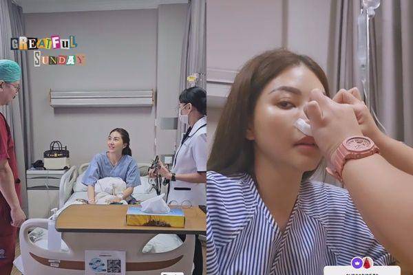 potret Sarwendah jalani operasi karena sinus (instagram.com/sarwendah29)