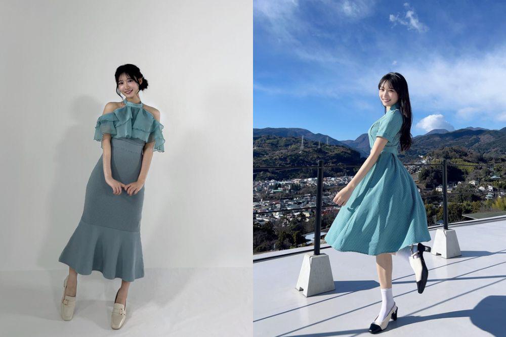 8 Inspirasi Outfit Dress ala Eks NMB48 Sumire Yokono, Gorgeous!