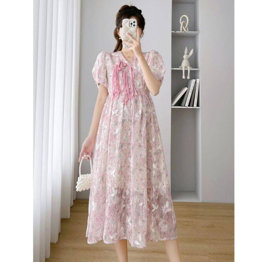 Baju hamil kekinian. (shopee.co.id/YPS Fashion)