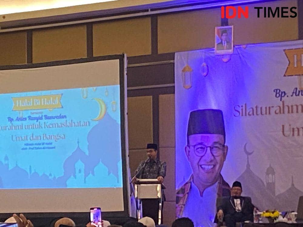 Anies Halal Bihalal di Surabaya, Minta Relawan Jaga Gagasan Perubahan