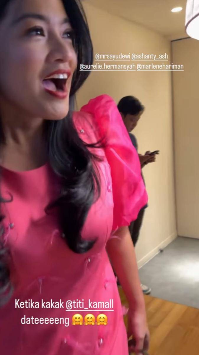 potret Titi Kamal kumpul geng Cendol (instagram.com/tya_ariestya)