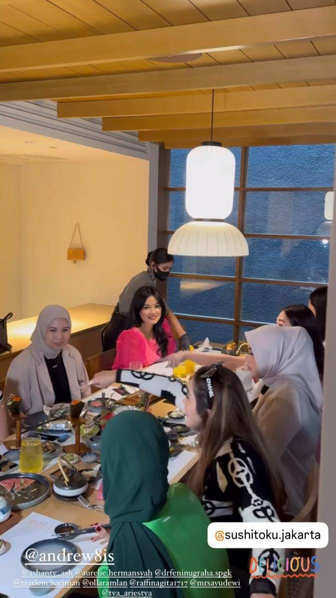 potret Titi Kamal kumpul geng Cendol (instagram.com/titi_kamall)