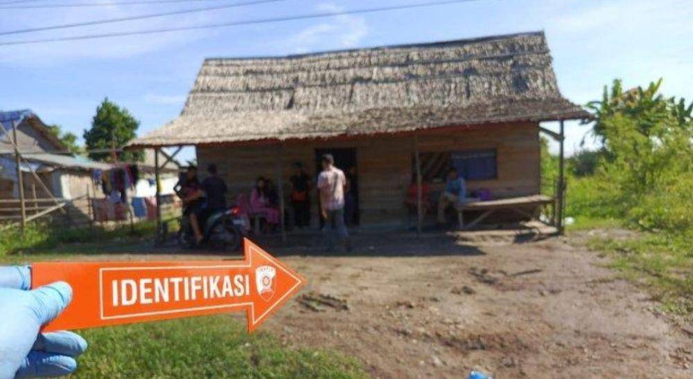 (Polisi saat melakukan olah TKP pembunuhan pemilik warung kopi) IDN Times/istimewa