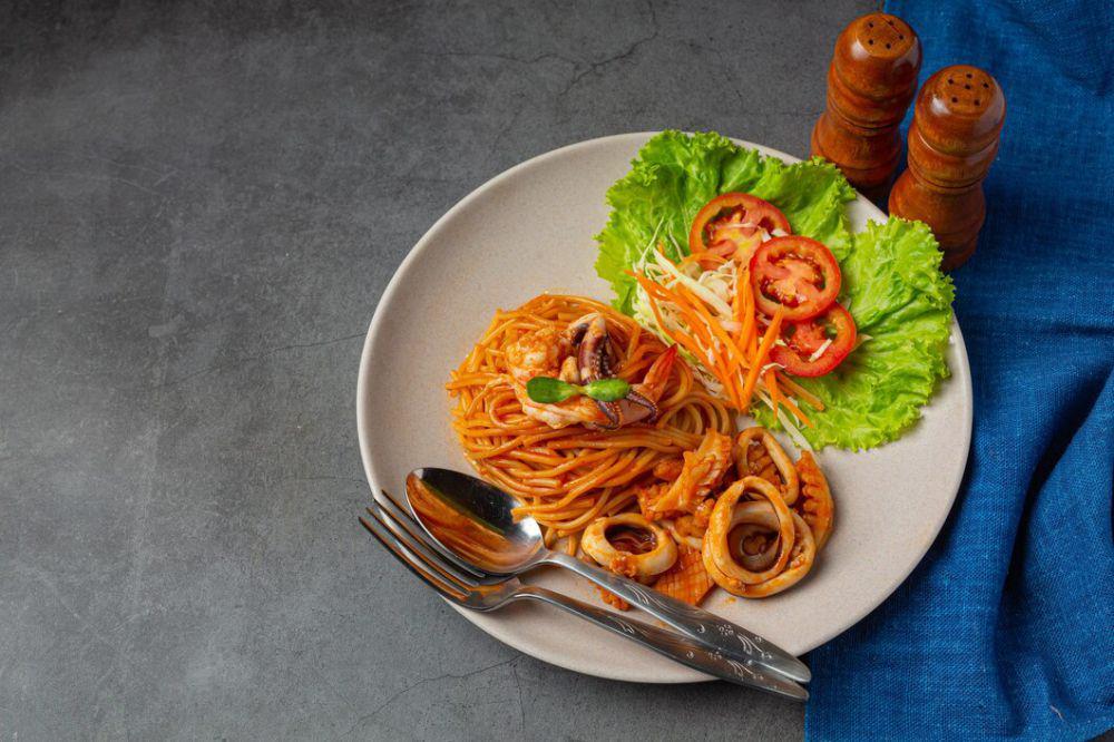 Resep Spageti Tom Yam, Sensasi Perpaduan Rasa Italia dan Thailand