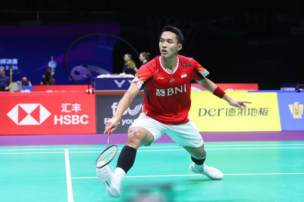 Ambisi Ranking 2 Dunia Buat Jonatan Christie Tumbang di Indonesia Open