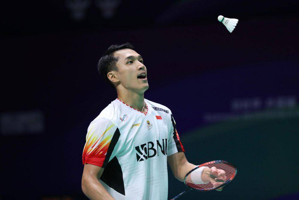 Jonatan Christie di Thomas Cup 2024 (dok. PP PBSI)