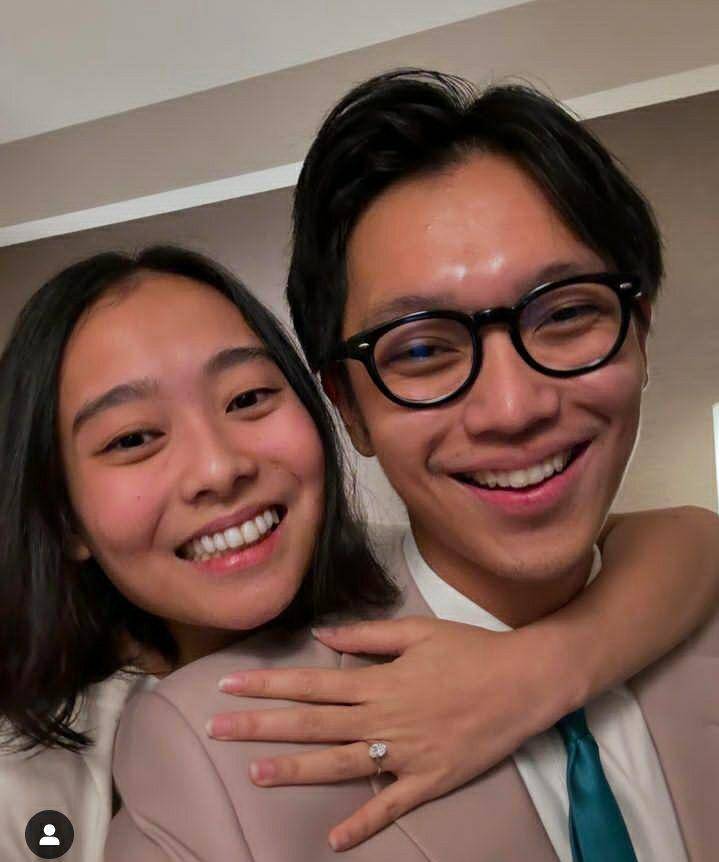 potret artis yang nikah atau lamaran di bulan April 2024 (instagram.com/brandonsalim)