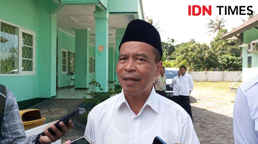 Plt Kepala Bidang PHU Kanwil Kemenag NTB Azharuddin. (IDN Times/Muhammad Nasir)