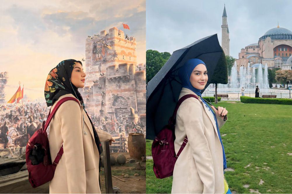 7 Potret Irish Bella Pelesiran di Turki, Belajar Sejarah Islam!