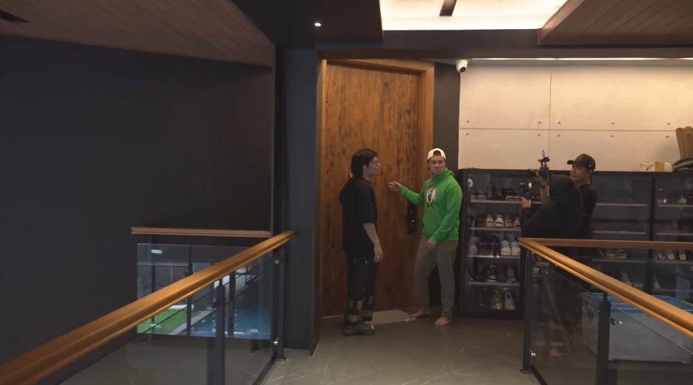 kamar Atta dan Aurel (YouTube.com/Baim Paula)