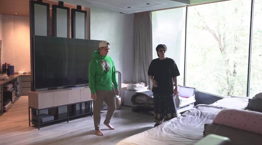 kamar Atta dan Aurel (YouTube.com/Baim Paula)