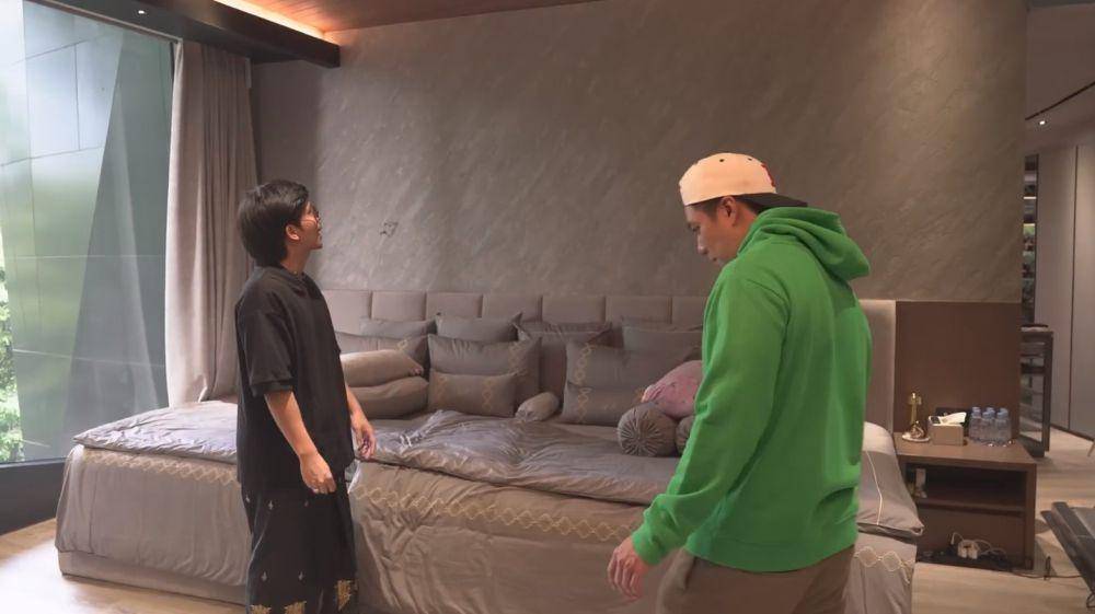 kamar Atta dan Aurel (YouTube.com/Baim Paula)