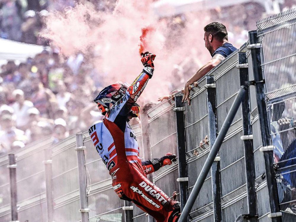 Performa Apik Marc Marquez MotoGP 2024 Bersama Ducati, Kuda Hitam?