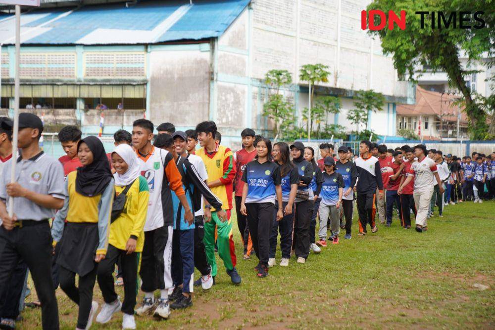 Sejumlah atlet pelajar di Pontianak siap berlaga di Popda 2024. (IDN Times/prokipim).