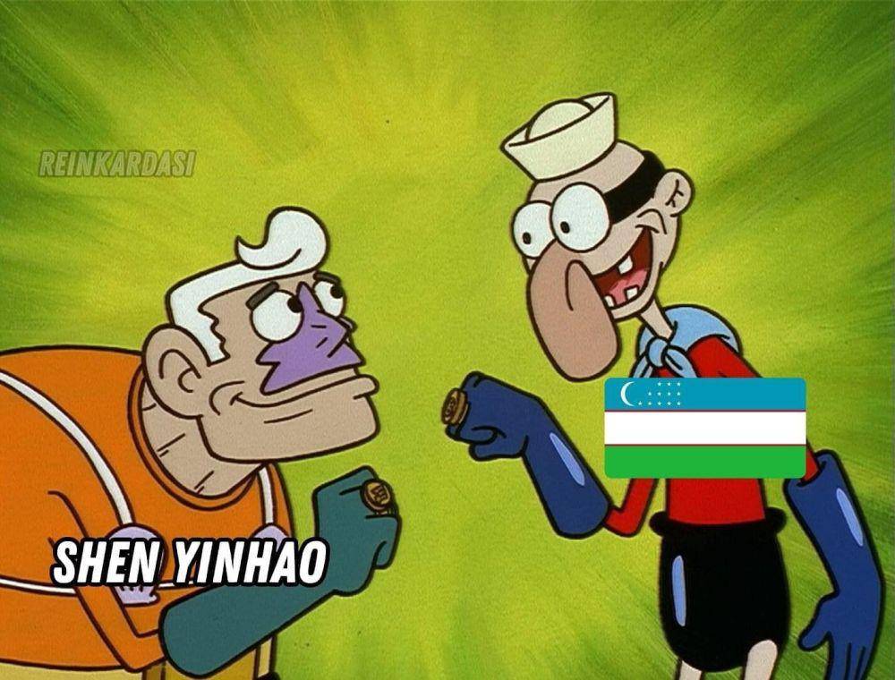 meme wasit laga Indonesia vs Uzbekistan (instagram.com/lawakscience)