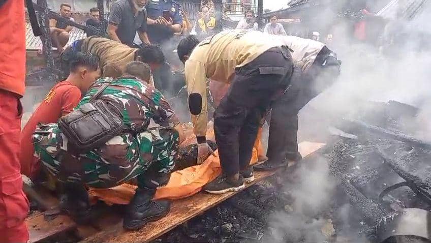 Lansia di Palembang Tewas Terpanggang Akibat Terjebak Api