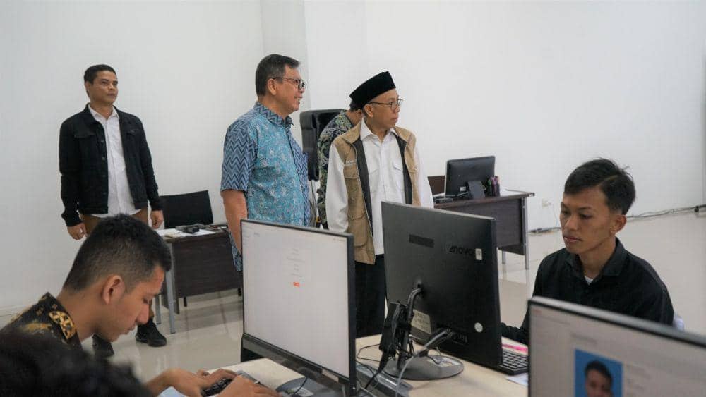 UTBK SNBT 2024 hari pertama di kampus ITERA. (DOK. ITERA).