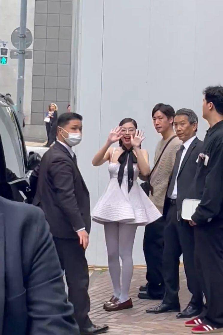 potret Jennie BLACKPINK di event Jentle Salon (twitter.com/lalisooy)