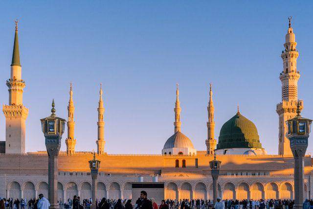 ilustrasi Masjid Nabawi (unsplash.com/Sulthan Auliya)