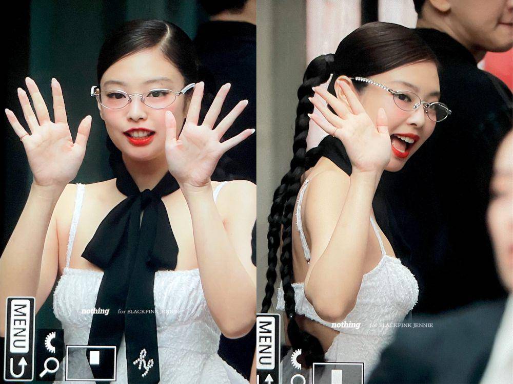 potret Jennie BLACKPINK di event Jentle Salon (twitter.com/nothing_0116)
