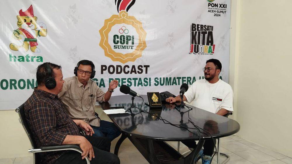 Perbincangan dengan Ketua Provinsi Persatuan Ski Air Wakeboard Indonesia (PSAWI) Sumut (dok.istimewa)