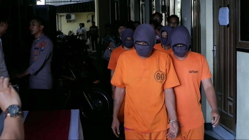 Komplotan pengedar narkoba yang melibatkan oknum anggota polisi di Tulungagung. IDN Times/ Bramanta Pamungkas