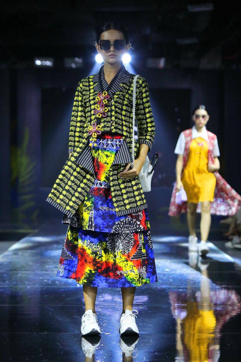 Koleksi Zayru dipamerkan di Kelana Wastra Fashion Festival 2024 (Dok. Pribadi/Zayru Fashion)