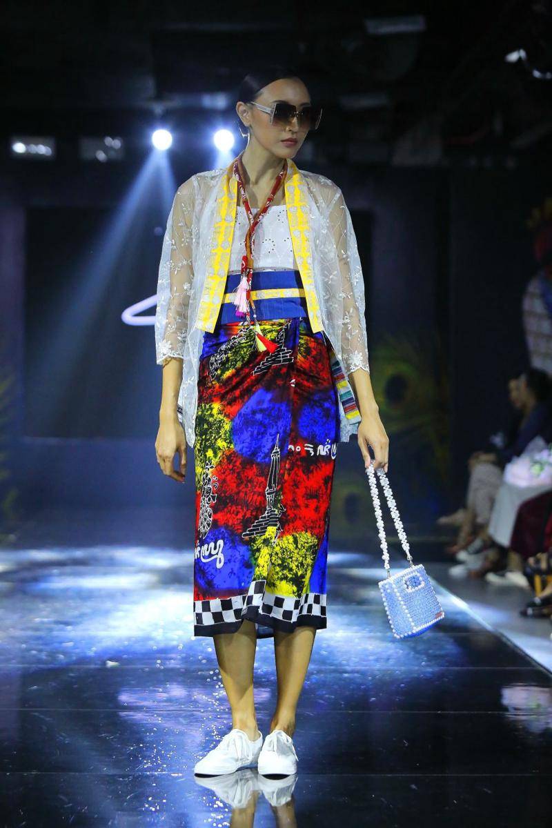 Koleksi Zayru dipamerkan di Kelana Wastra Fashion Festival 2024 (Dok. Pribadi/Zayru Fashion)