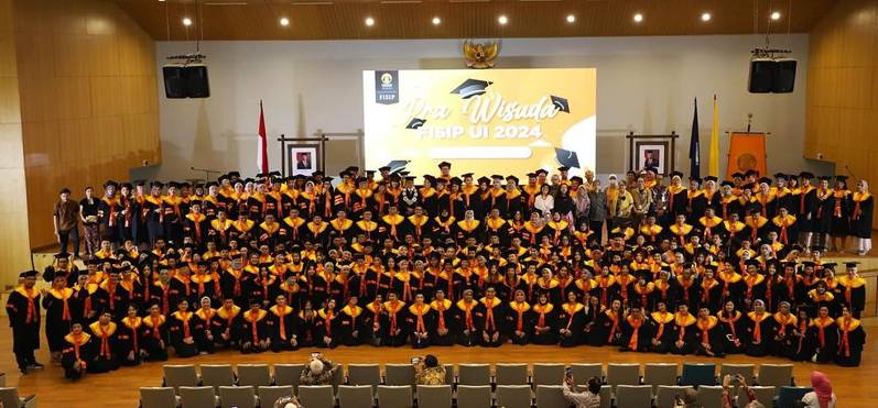 ilustrasi Pra-Wisuda FISIP 2024. (instagram.com/fisip_ui)