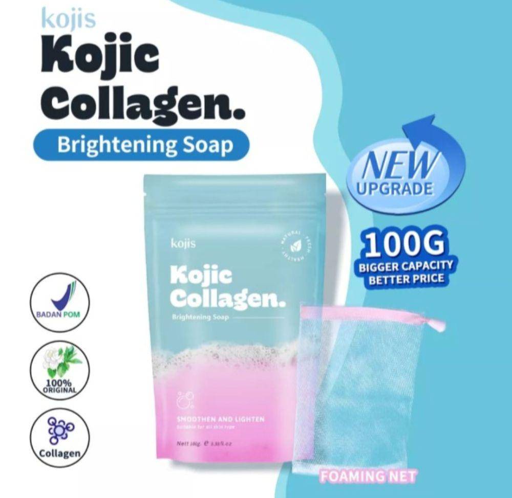 Kojis X Qiansoto Kojic Brightening Collagen (tokopedia.com/razerss)