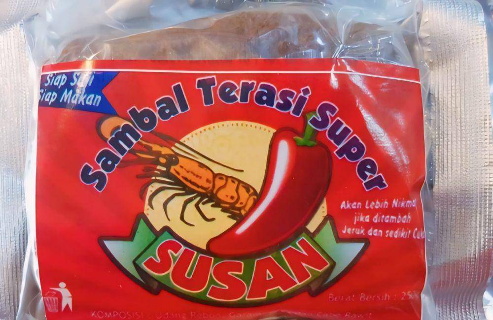 sambal terasi Susan (instagram.com/lucius_store_ptk)